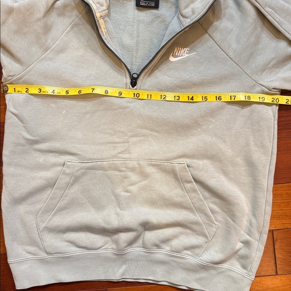 Nike Quarter Zip Sweatshirt- Mint Green Size Small - Picture 2 of 8